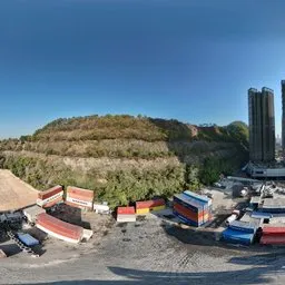 Highsky Old Building Morning container