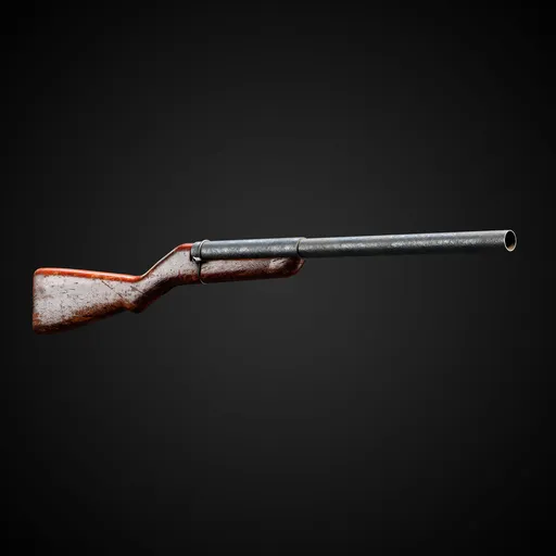 World at War Game-Ready Gun + 4k Textures | Blenderkit Series