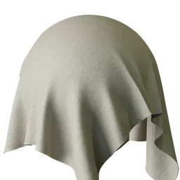 Plain Natural Chenille
