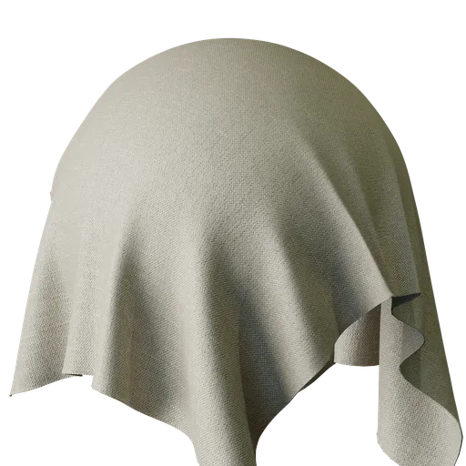 Plain Natural Chenille