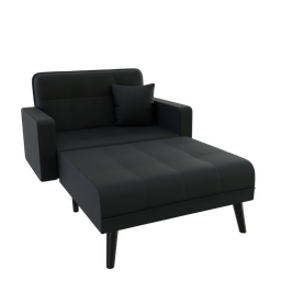 Black sofa bed