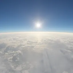 High Altitude Above Clouds