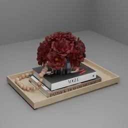 Decorative Flower Tray