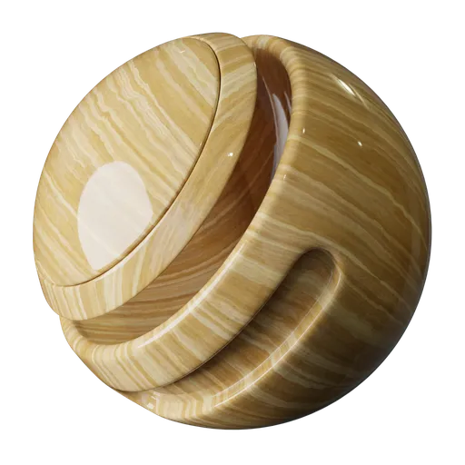 Polished Yellow Travertine