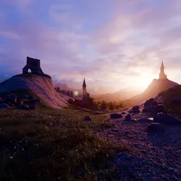 Medieval Sunrise Valley