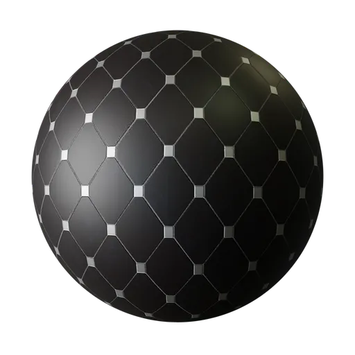 Black and Silver Diamond Tiles