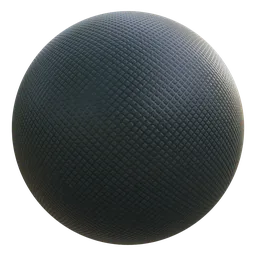 Fine Checkered Black Metal Sheet