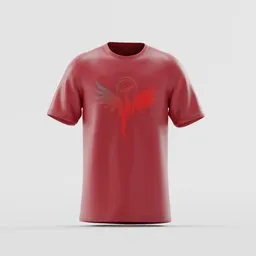 Red Phoenix Graphic T-Shirt