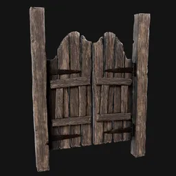 Wooden door