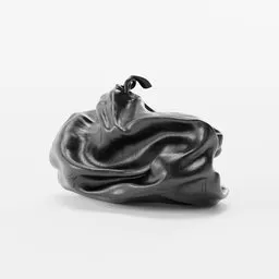 Trashbag - Half full and curled