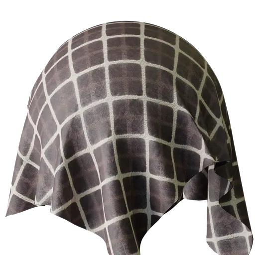 Geometric Brown Jacquard
