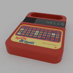 Classic Speak And Spell Toy
