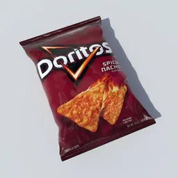 Doritos Spicy Nacho Chips Bag