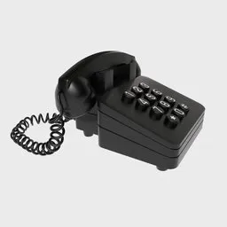 Vintage Landline Push Button Telephone