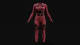 Realistic Female Jumpsuit