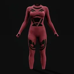 Realistic Female Jumpsuit