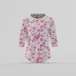 The Sweetheart Collage Top