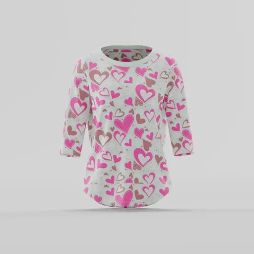 The Sweetheart Collage Top