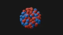 Atom in Geometry nodes [Animated]