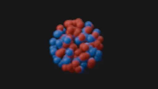 Atom in Geometry nodes [Animated]