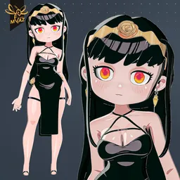 Yor Forger Spy x Family Anime Style