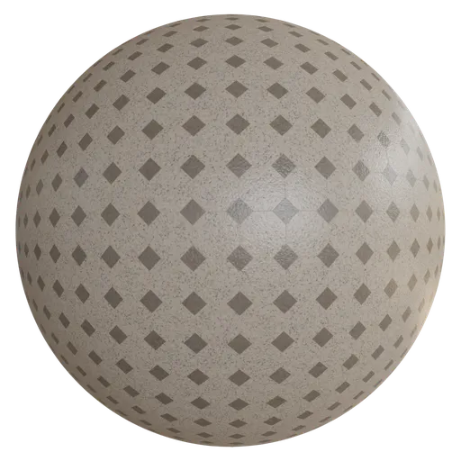 High-resolution 4K PBR Floor Tile Material for Blender 3D rendering and texturing.