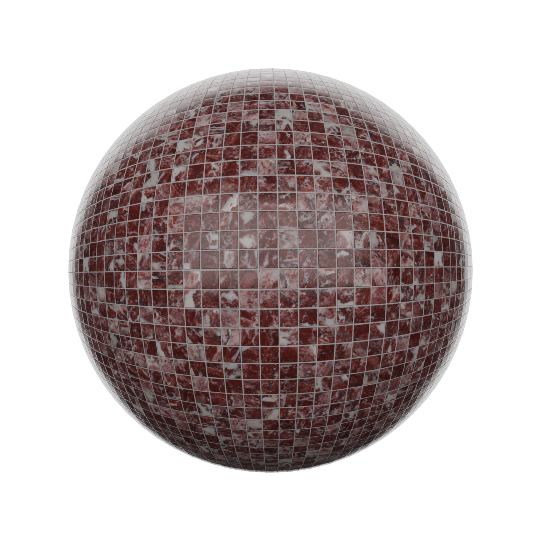 Marble mosaic tiles | FREE marble materials | BlenderKit