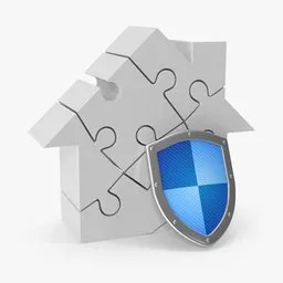 Home Puzzle And Shield