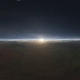 Sci-fi Alien Planet Landscape