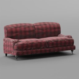 Fabric Old Sofa