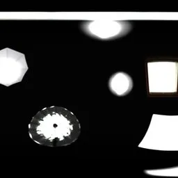 Studio Light black white light