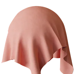 Coral Soft Suede Fabric