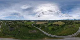 Cloudy Daytime Rural Area