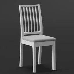 IKEA EKEDALEN chair white