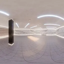 Marble Light Tunnel
