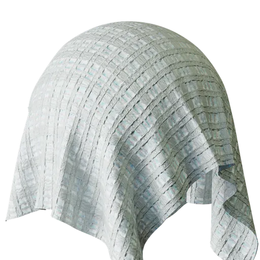 Geometric Grey Sheer