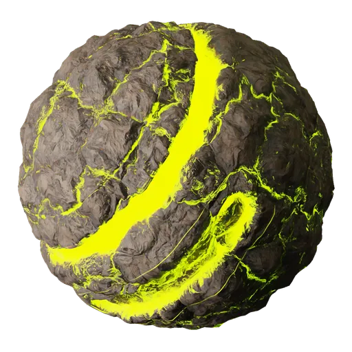 Rocky Lava Green Stone