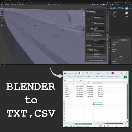 Survey Points Exporter – Geodetic & Construction Workflow