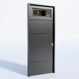 Modern Door with Glass