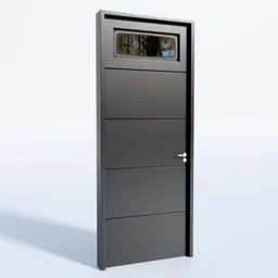 Modern Door with Glass