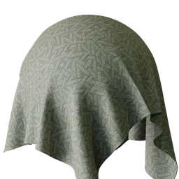 Geometric Green Texture