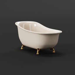 Victorian Porcelain Bathtub