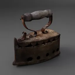 Vintage Charcoal Iron