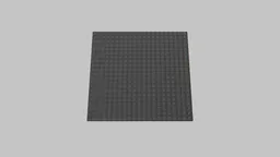 Acoustic foam panel in Geometry Node