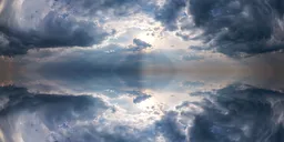 Infinite Real Sky - Storm Cloud Sunray