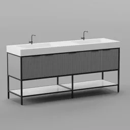 Double Bathroom Vanity