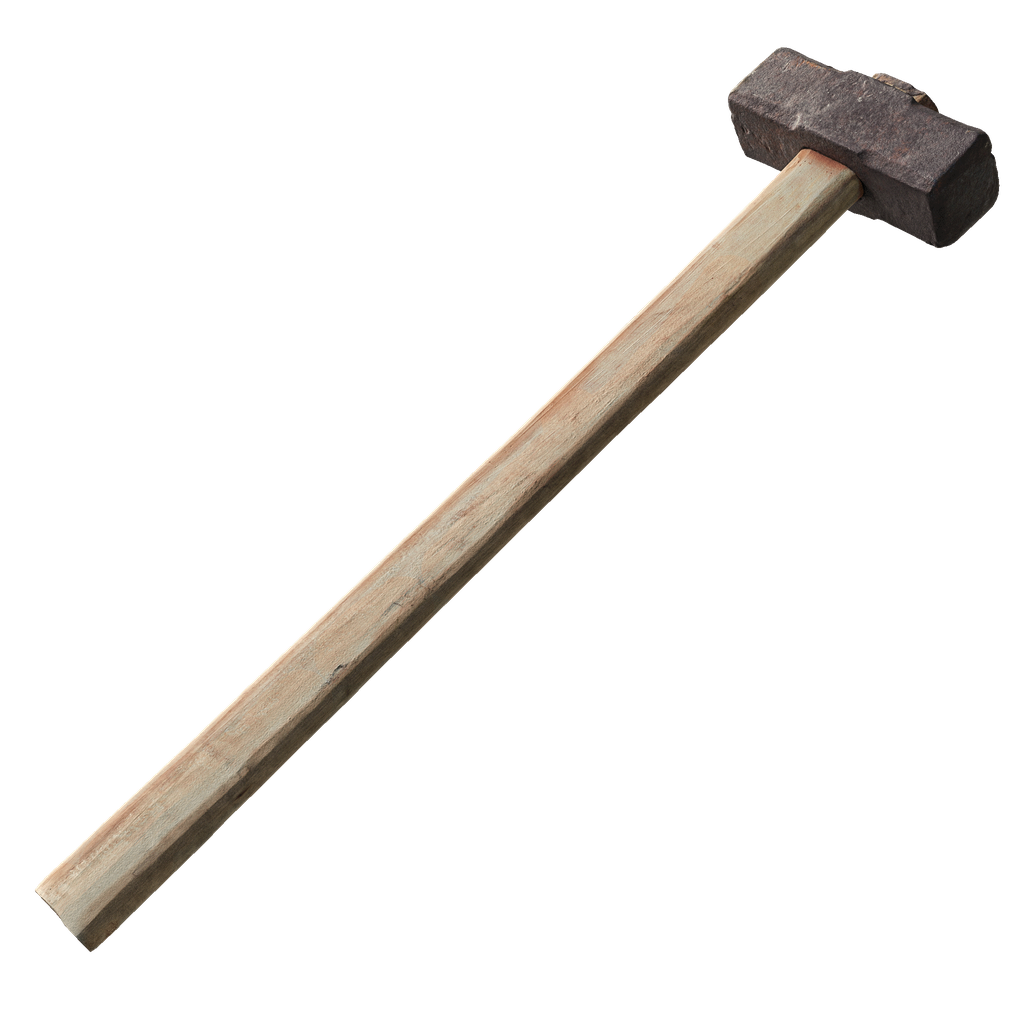 BlenderKit Download the FREE Sledgehammer model