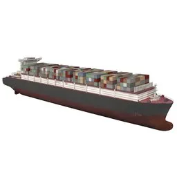 Big container ship