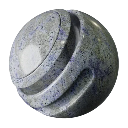 Simple purple grey marble