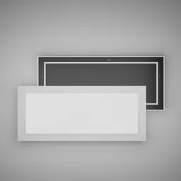 Rustic Rectangle Wood Mirror